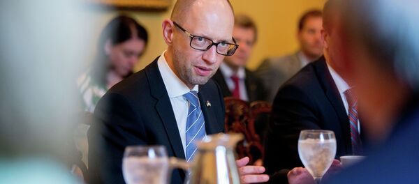 Ukraine Prime Minister Arseniy Yatsenyuk meets with Republican leaders on Capitol Hill in Washington, Wednesday, June 10, 2015 Ukraine Prime Minister Arseniy Yatsenyuk meets with Republican leaders on Capitol Hill in Washington, Wednesday, June 10, 2015 - Sputnik International