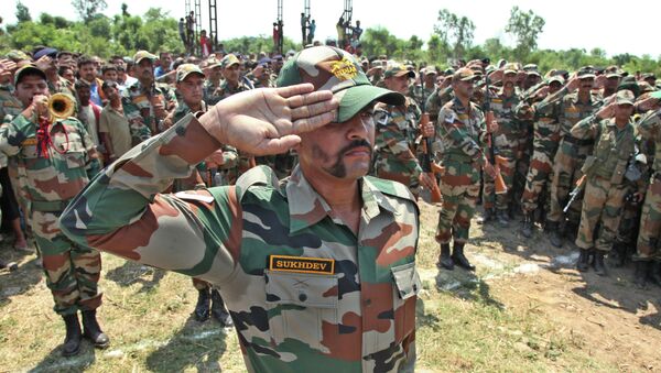 Indian army soldiers - Sputnik International