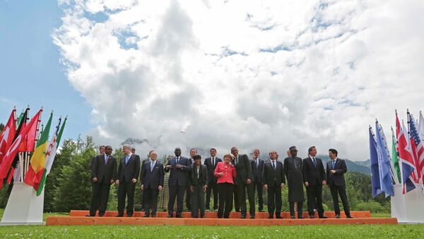 G7 summit participants - Sputnik International
