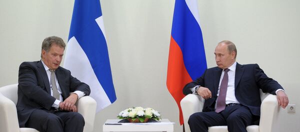 Russian President Vladimir Putin, right, pictured during a meeting with President of Finland Sauli Niinisto (file photo) Russian President Vladimir Putin, right, pictured during a meeting with President of Finland Sauli Niinisto (file photo) - Sputnik International