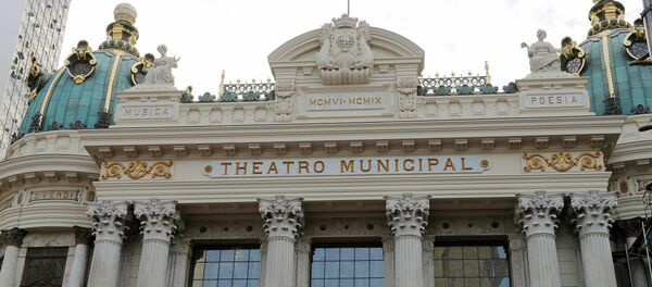 Municipal Theatre in Rio de Janeiro - Sputnik International