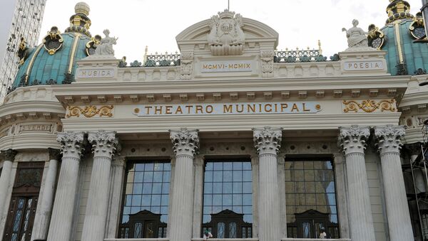Municipal Theatre in Rio de Janeiro - Sputnik International