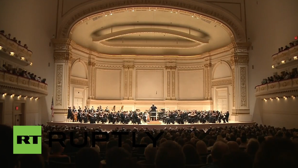 USA: St. Petersburg Philharmonic Orchestra plays Carnegie Hall on Russia Day - Sputnik International