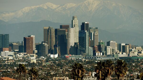 The Los Angeles city skyline - Sputnik International