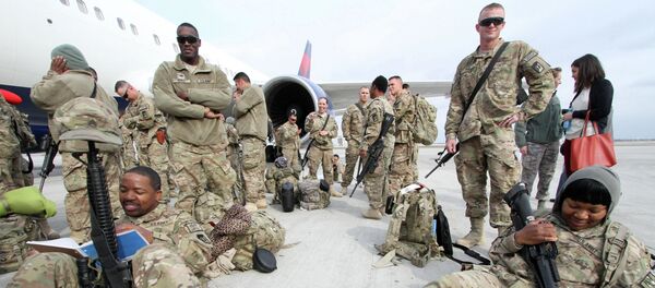 Transit Center at Manas US Air Force base - Sputnik International