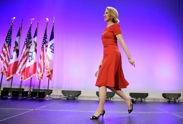 Republican presidential candidate Carly Fiorina - Sputnik International
