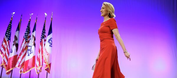 Republican presidential candidate Carly Fiorina - Sputnik International