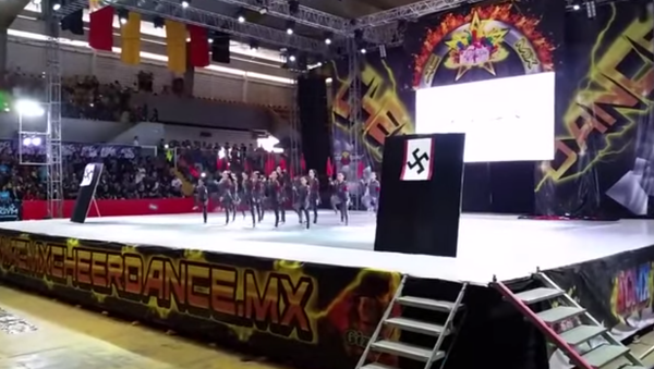 The Reich Stuff: Mexican Cheerleaders Perform Nazi Routine in Competition - Sputnik International