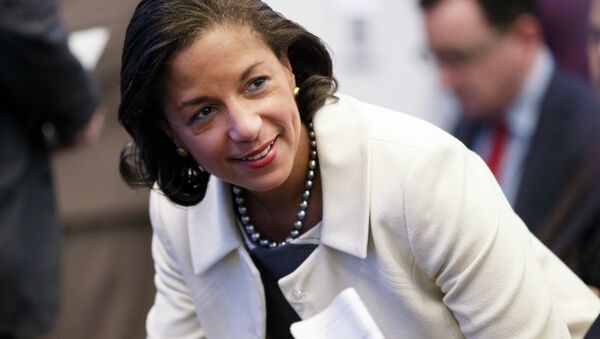 National Security Adviser Susan Rice arrives to speak at the Brookings Institution to outline President Barack Obama’s foreign policy priorities, Friday, Feb. 6, 2015, in Washington - Sputnik International