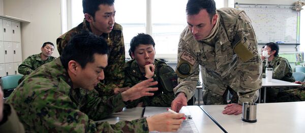 US Air Force and Japan Ground Self-Defense Force US Air Force and Japan Ground Self-Defense Force - Sputnik International