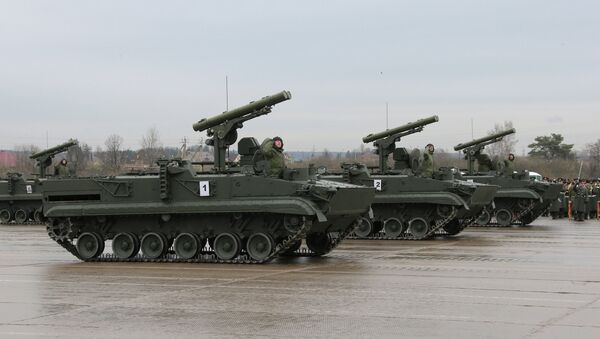Khrizantema-S anti-tank missile system - Sputnik International