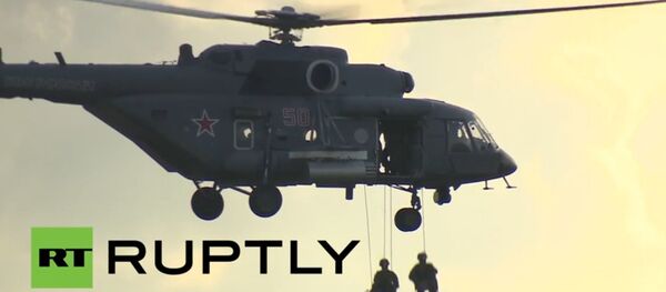 Russia: See the Russian Air Force perform drills at Army-2015 expo Russia: See the Russian Air Force perform drills at Army-2015 expo - Sputnik International