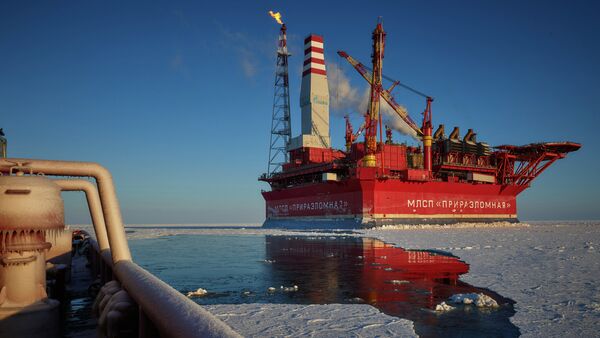 Prirazlomnaya offshore oil platform - Sputnik International