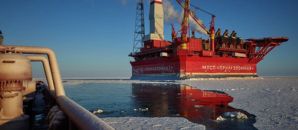 Prirazlomnaya offshore oil platform - Sputnik International