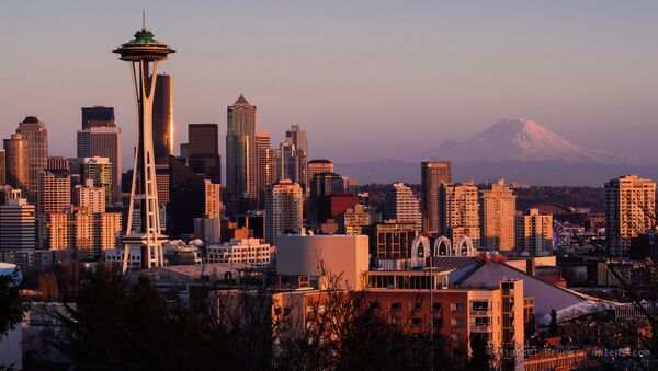 Seattle skyline at sunset - Sputnik International