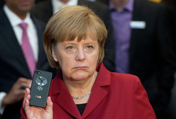 The spying affair dates back to 2013, when it was alleged that the NSA had bugged German Chancellor Angela Merkel's mobile phone. The spying affair dates back to 2013, when it was alleged that the NSA had bugged German Chancellor Angela Merkel's mobile phone. - Sputnik International