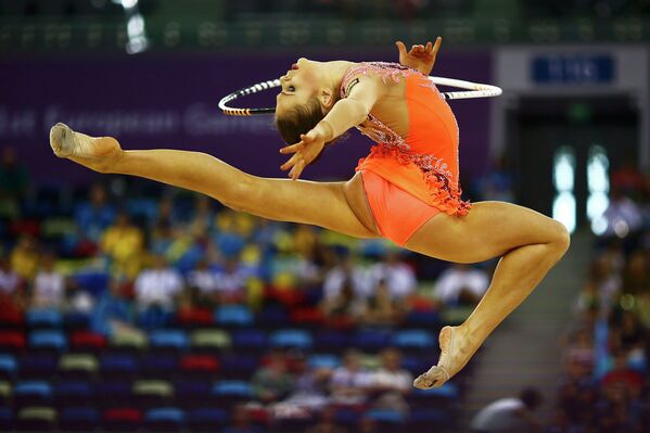 The Alliance of Art and Sport: Rhytmic Gymnastics at European Games 2015 - Sputnik International