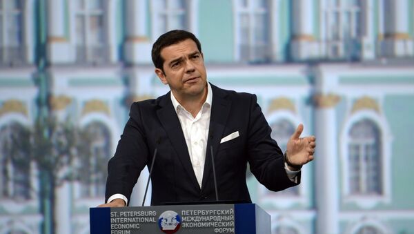 Greek Prime Minister Alexis Tsipras - Sputnik International