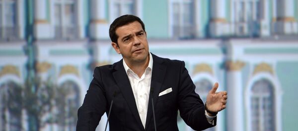 Greek Prime Minister Alexis Tsipras Greek Prime Minister Alexis Tsipras - Sputnik International