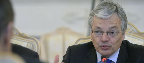 Belgian Foreign Minister Didier Reynders Belgian Foreign Minister Didier Reynders - Sputnik International