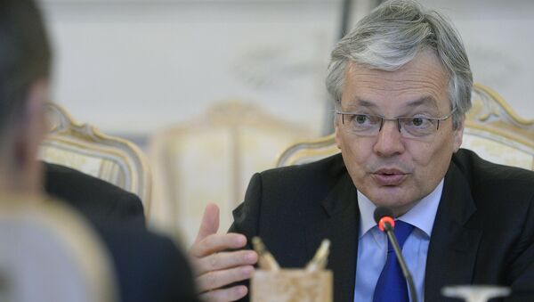Belgian Foreign Minister Didier Reynders - Sputnik International