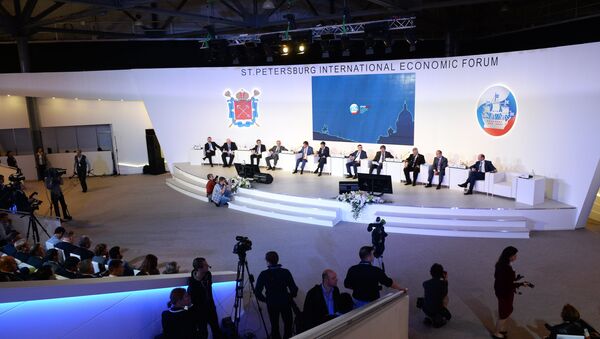 The 2015 St. Petersburg International Economic Forum (SPIEF) - Sputnik International