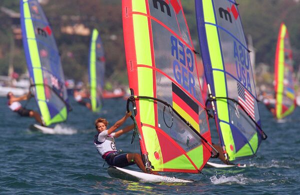 Windsurfing, an Olympic competition since 1984, was removed from the Olympic program in favor of kitesurfing. - Sputnik International