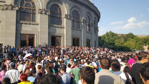 Rally in Yerevan - Sputnik International