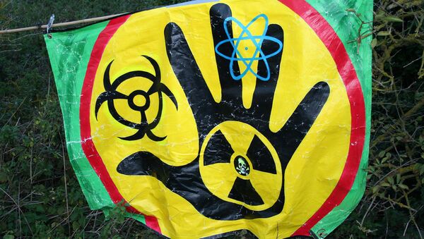 Stop New Nuclear Hinkley Point nuclear power blockade - Sputnik International
