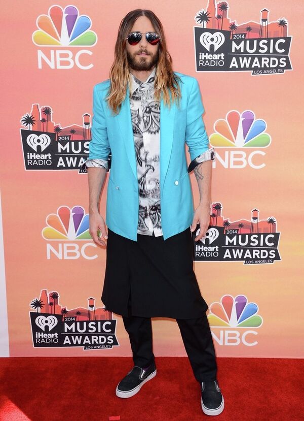 Jared Leto arrives at the iHeartRadio Music Awards at the Shrine Auditorium on Thursday, May 2014, in Los Angeles. - Sputnik International