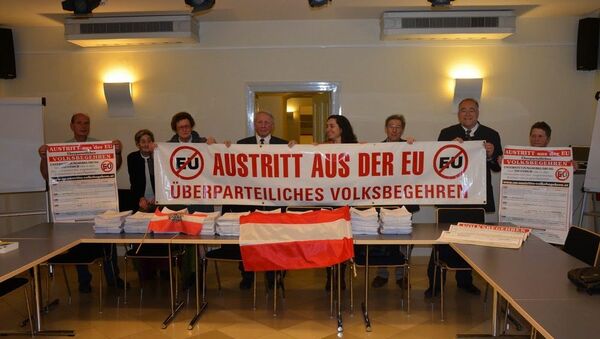 Austrian civic initiative Heimat & Umwelt - Sputnik International