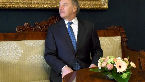 President of Latvia Andris Berzins - Sputnik International