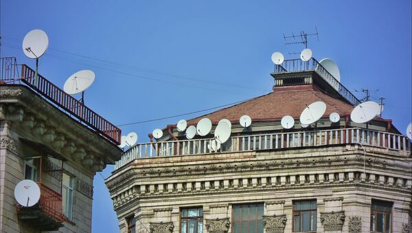 Satellite dishes in Kiev - Sputnik International