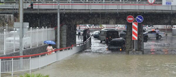 Sochi hit by flooding - Sputnik International