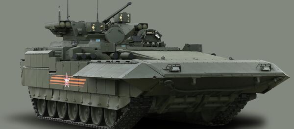 An infantry fighting vehicle T-15 with the Armata Universal Combat Platform An infantry fighting vehicle T-15 with the Armata Universal Combat Platform - Sputnik International