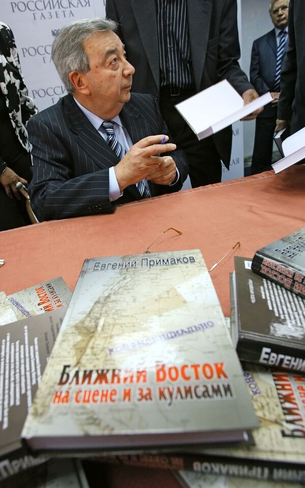 Yevgeny Primakov: Scholar, Diplomat, Statesman - Sputnik International