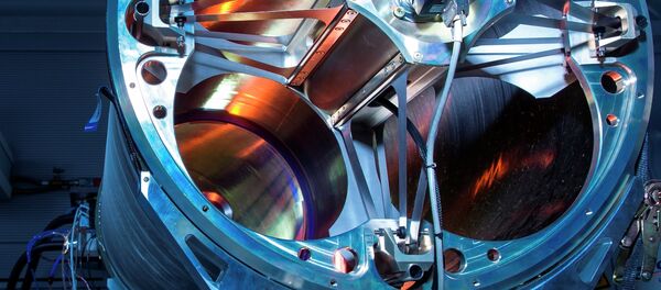 An anti-drone laser weapon developed by German missile manufacturer MBDA Deutschland. An anti-drone laser weapon developed by German missile manufacturer MBDA Deutschland. - Sputnik International