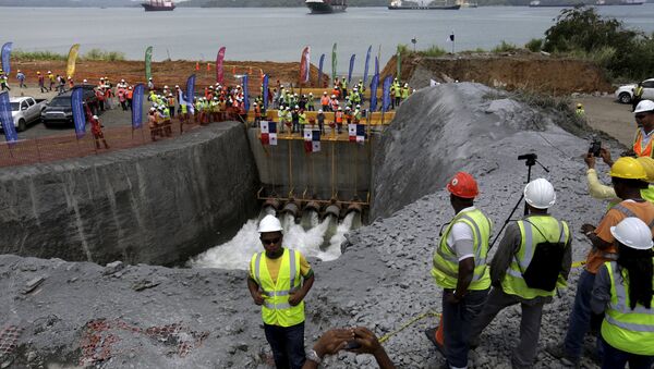 The Panama Canal Expansion project - Sputnik International