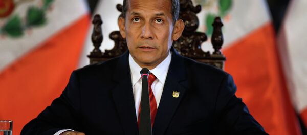 Peru's President Ollanta Humala Peru's President Ollanta Humala - Sputnik International