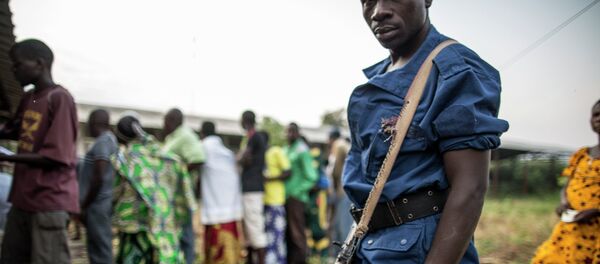 A Burundian policeman A Burundian policeman - Sputnik International