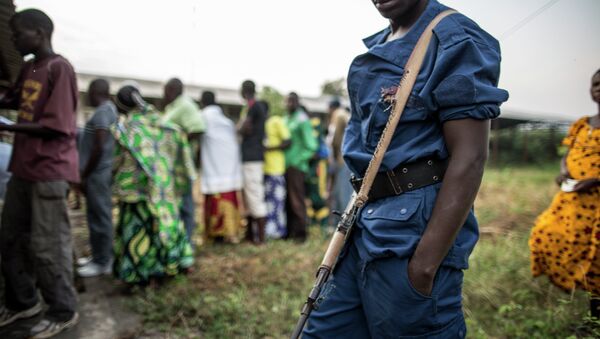 A Burundian policeman - Sputnik International