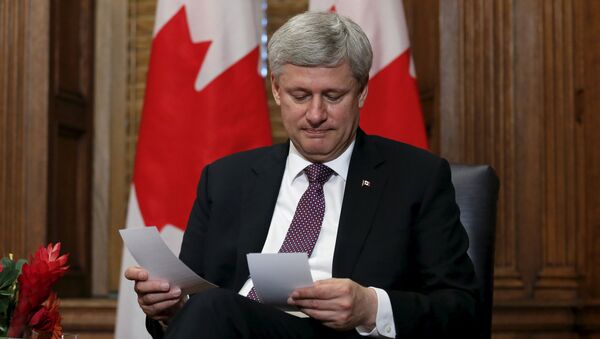 Canada's Prime Minister Stephen Harper - Sputnik International
