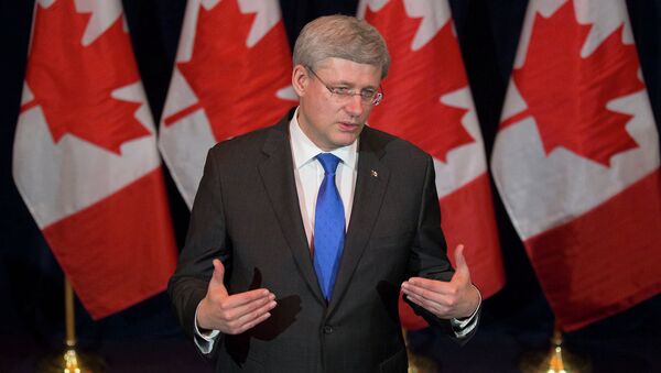 Canada's Prime Minister Stephen Harper - Sputnik International