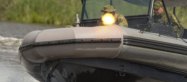 A BK-10 motor boat at the Army 2015 International Military-Technical Forum in Kubinka A BK-10 motor boat at the Army 2015 International Military-Technical Forum in Kubinka - Sputnik International