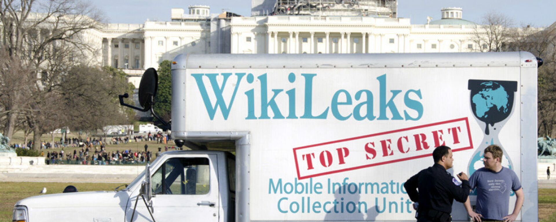 Wikileaks Van - Sputnik International, 1920, 23.02.2017