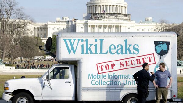 Wikileaks Van - Sputnik International