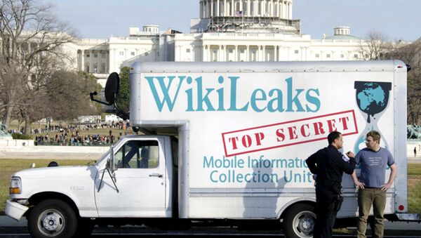 Wikileaks Van - Sputnik International