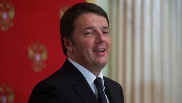 Italian Prime Minister Matteo Renzi - Sputnik International