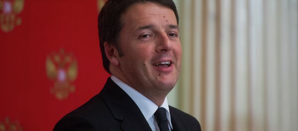 Italian Prime Minister Matteo Renzi Italian Prime Minister Matteo Renzi - Sputnik International