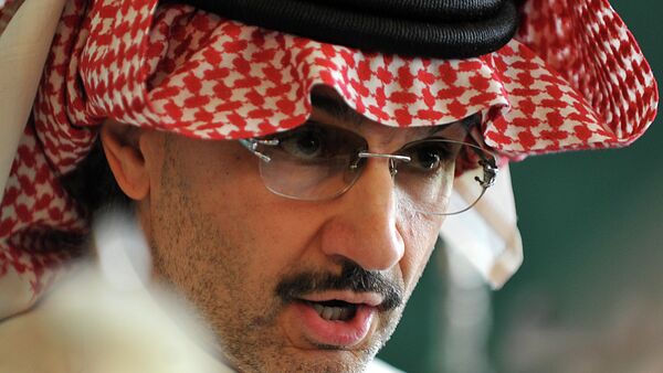 Saudi billionaire owner of Kingdom Holding Company Prince Alwaleed bin Talal - Sputnik International